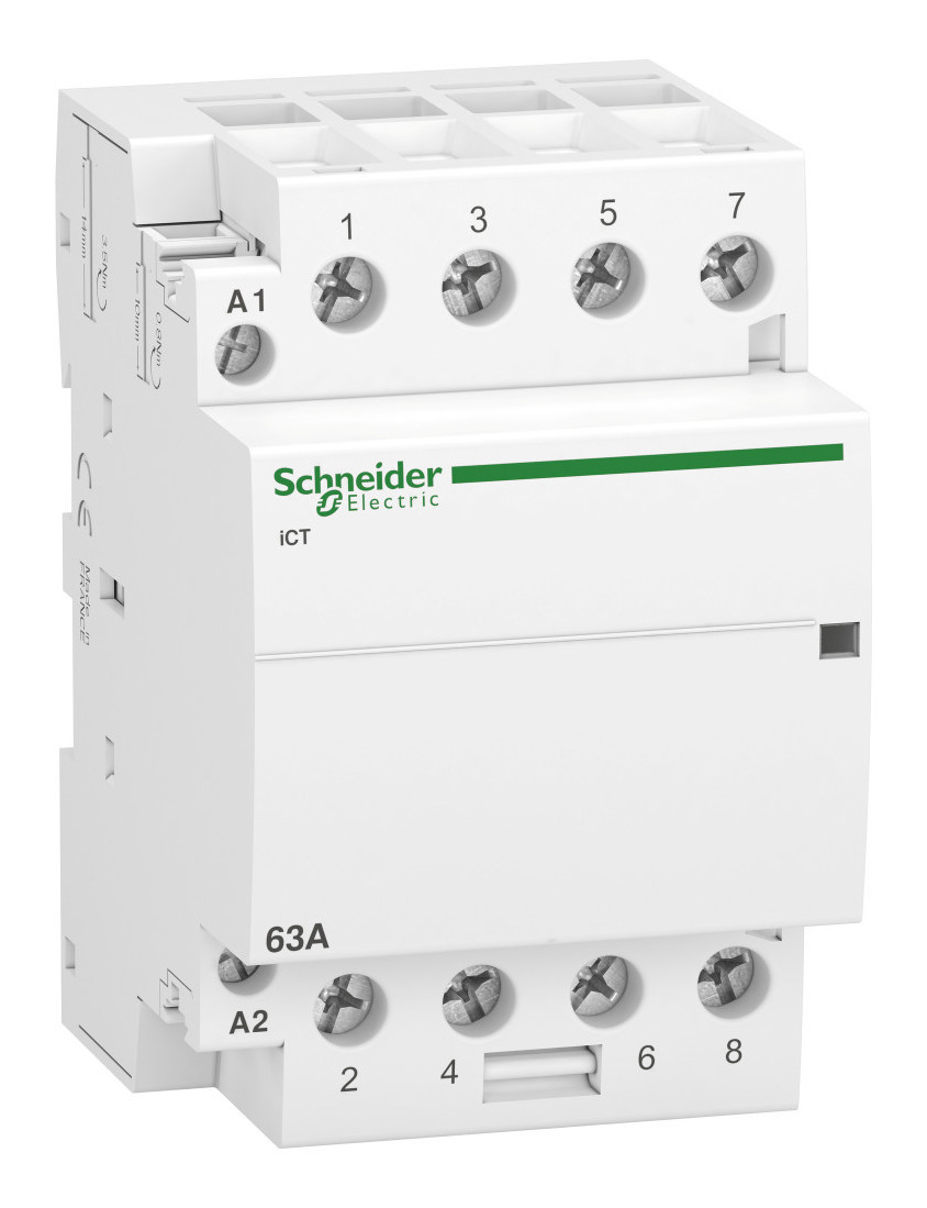 Контактор модульный iCT 63A 4НО 220/240В АС Schneider Electric