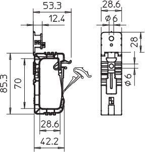 Крепление групповое Grip 20хNYM 3х1.5 2031 20 SP OBO 2205408