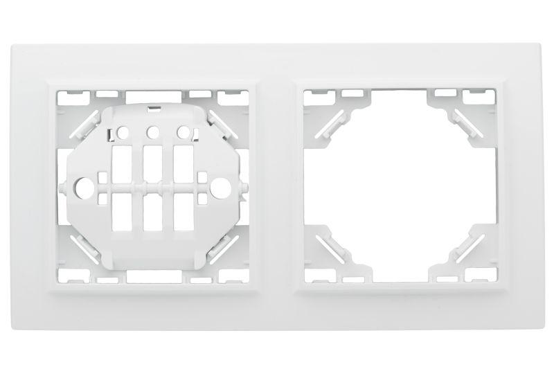 Рамка 2-м Минск горизонтальная бел. Basic EKF ERM-G-302-10